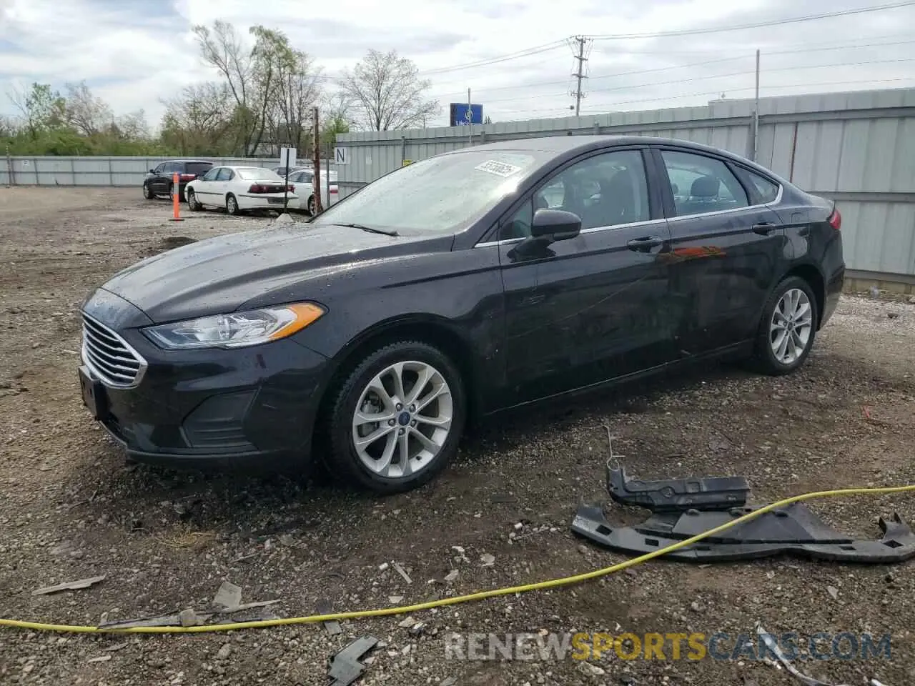 1 Photograph of a damaged car 3FA6P0LU6LR178414 FORD FUSION 2020