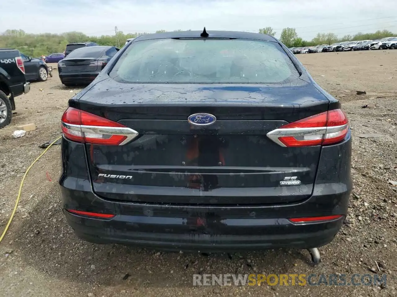 6 Photograph of a damaged car 3FA6P0LU6LR178414 FORD FUSION 2020