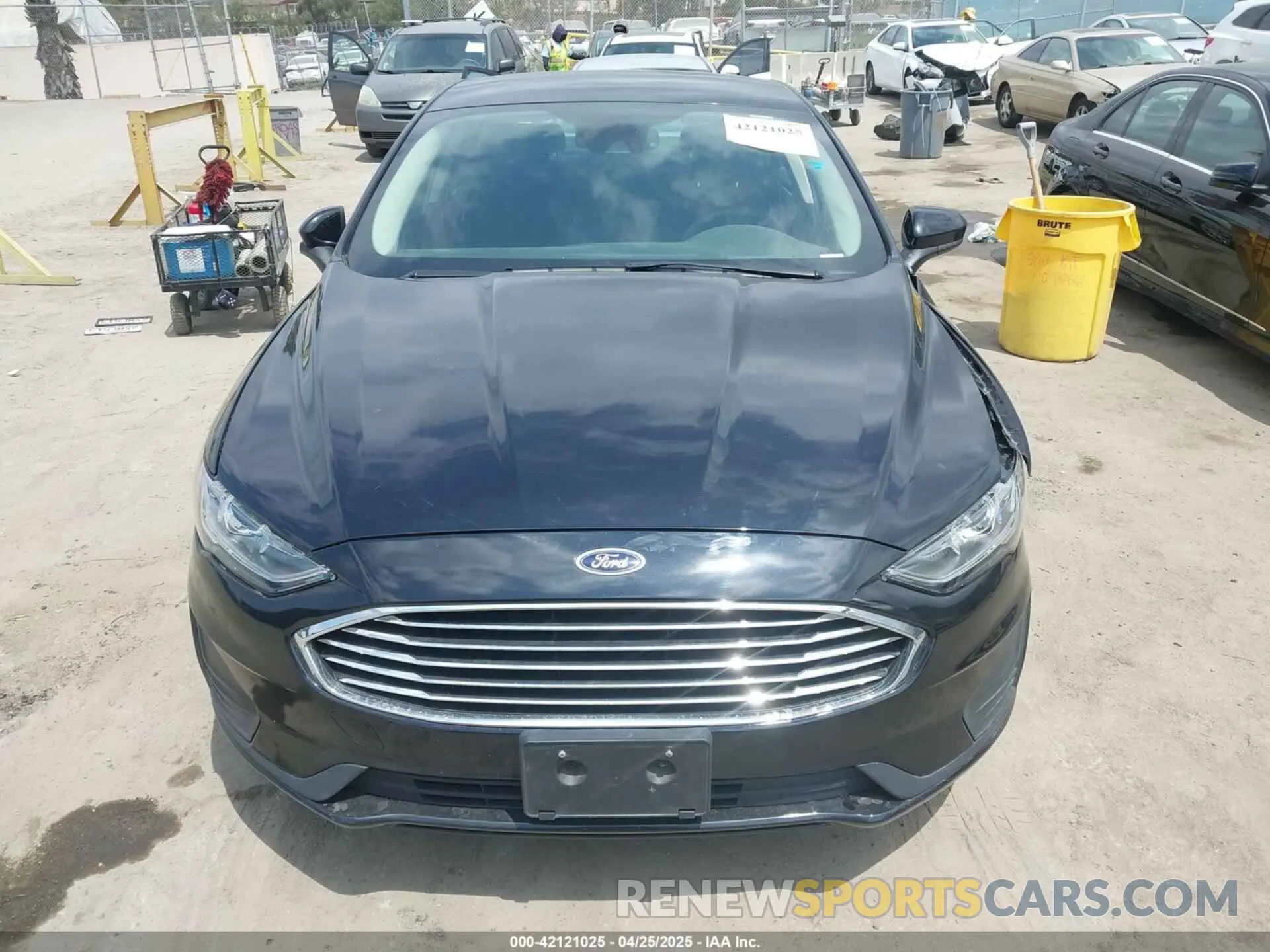 12 Photograph of a damaged car 3FA6P0LU7LR170922 FORD FUSION 2020
