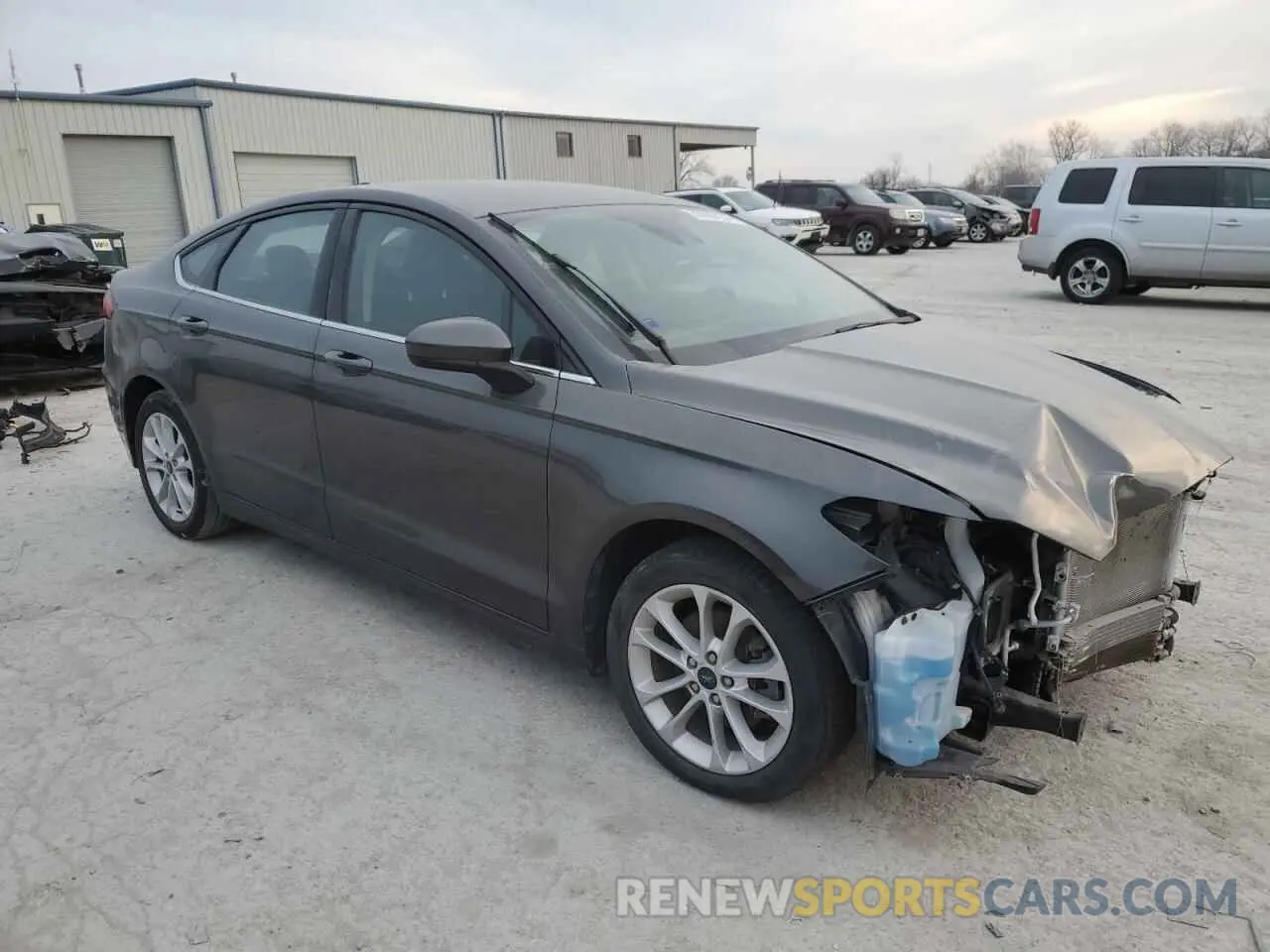 4 Photograph of a damaged car 3FA6P0LU7LR219519 FORD FUSION 2020