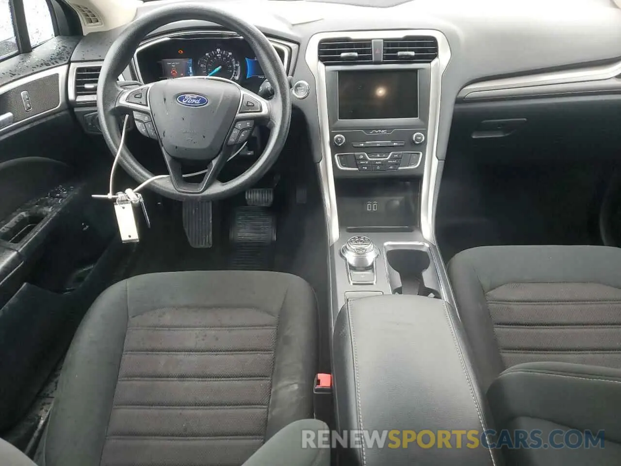 8 Photograph of a damaged car 3FA6P0LU7LR266890 FORD FUSION 2020