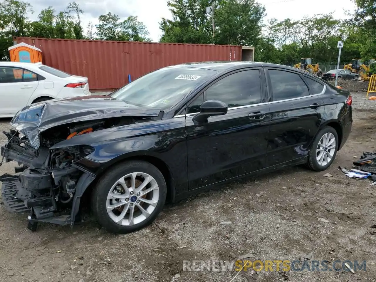 1 Photograph of a damaged car 3FA6P0LU8LR104881 FORD FUSION 2020