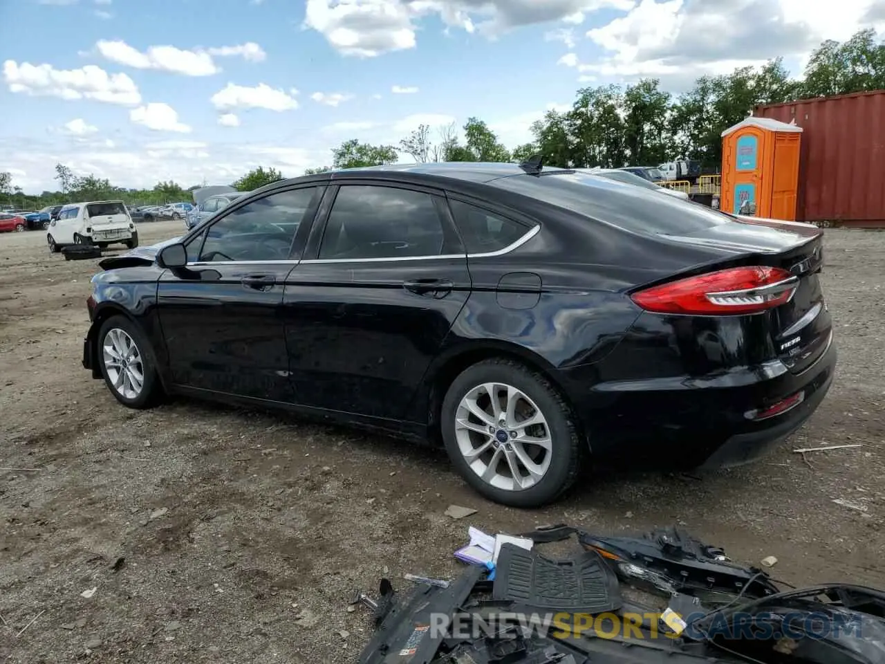 2 Photograph of a damaged car 3FA6P0LU8LR104881 FORD FUSION 2020