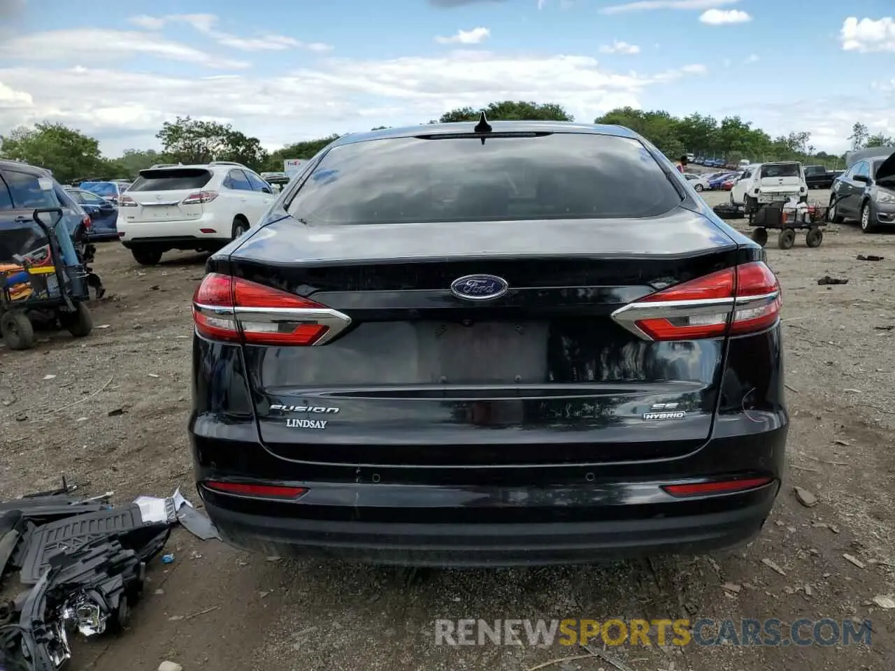 6 Photograph of a damaged car 3FA6P0LU8LR104881 FORD FUSION 2020