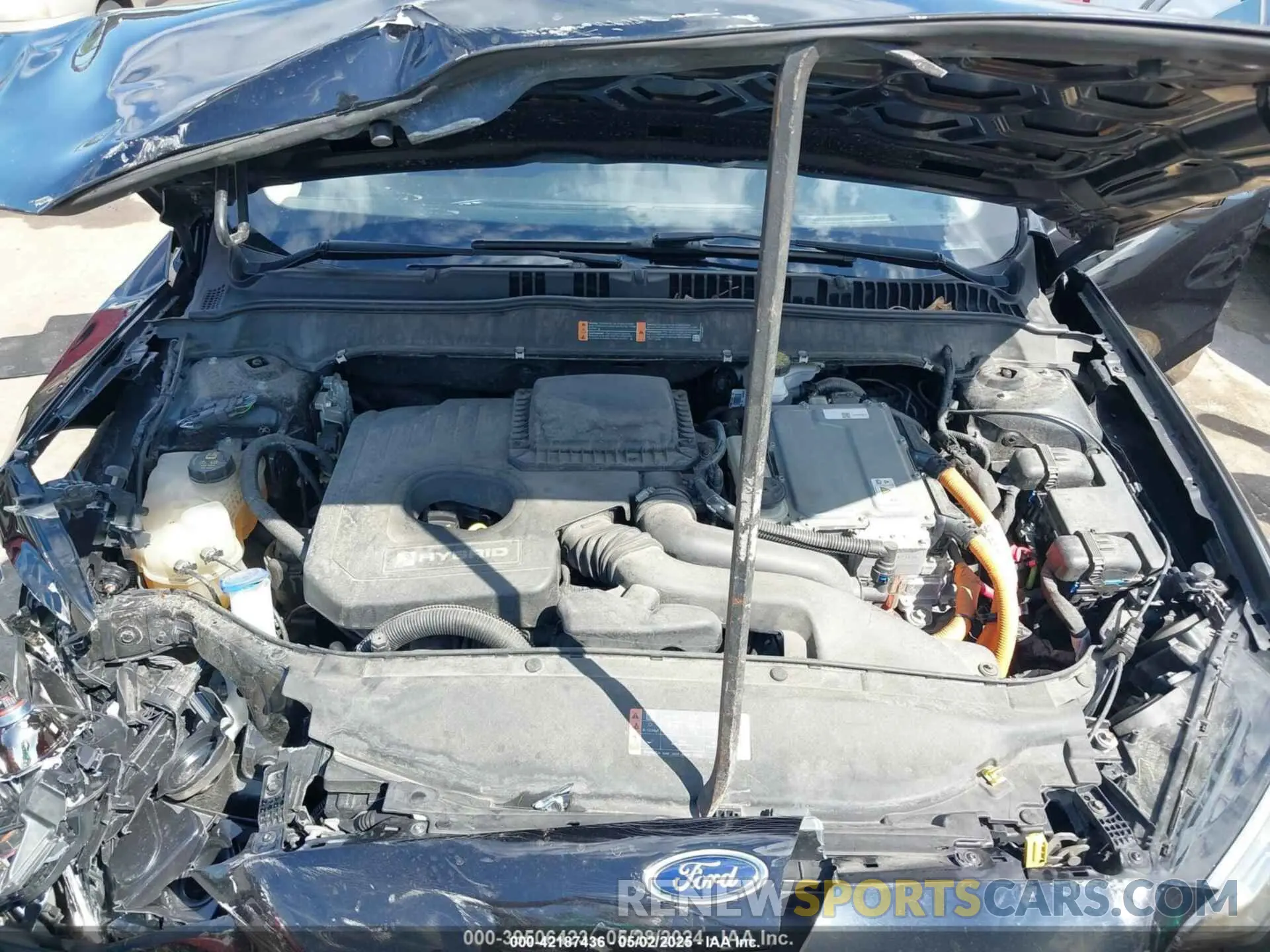 10 Фотография поврежденного автомобиля 3FA6P0LU9LR161722 FORD FUSION 2020