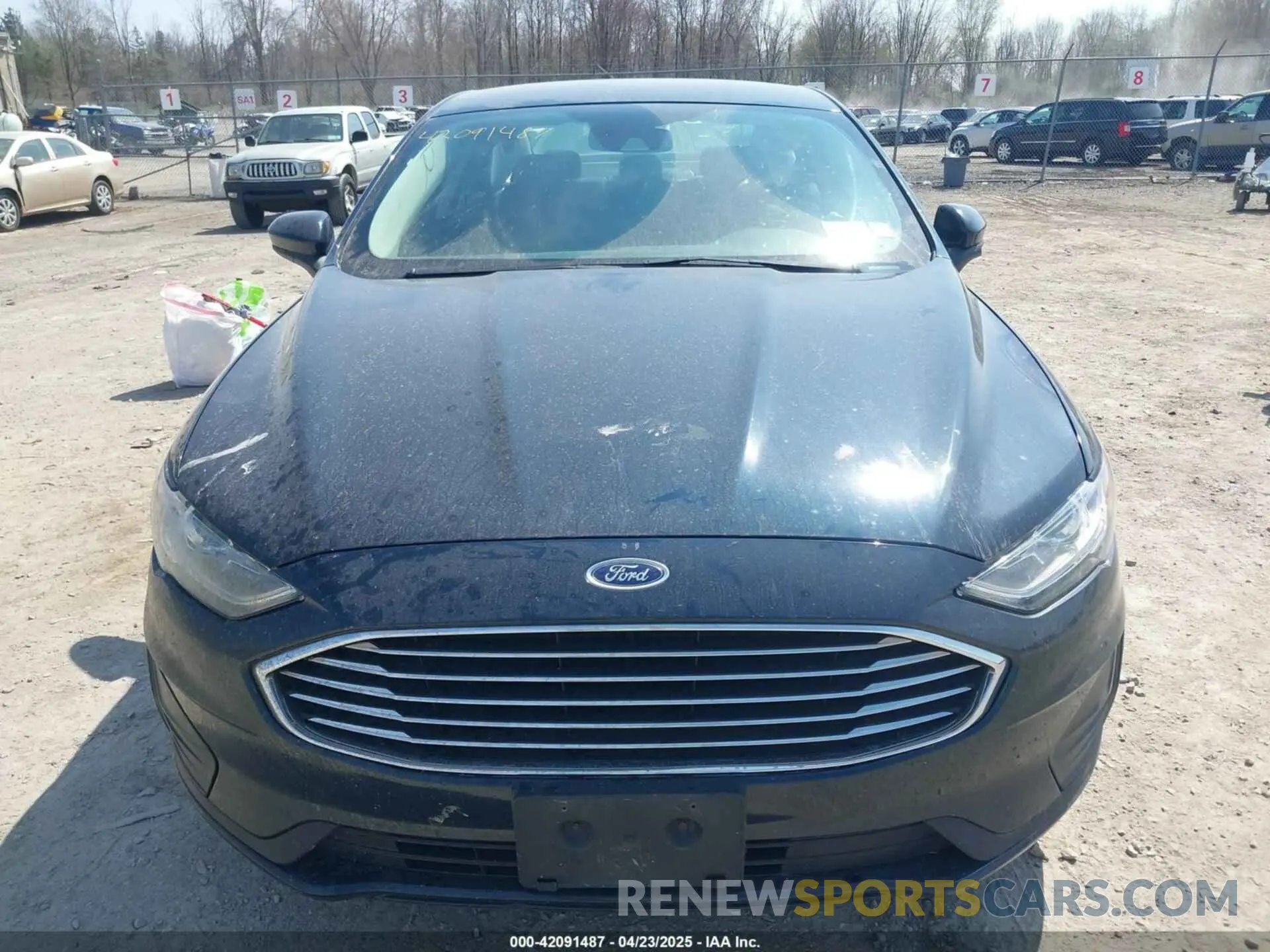 13 Фотография поврежденного автомобиля 3FA6P0LUXLR105191 FORD FUSION 2020