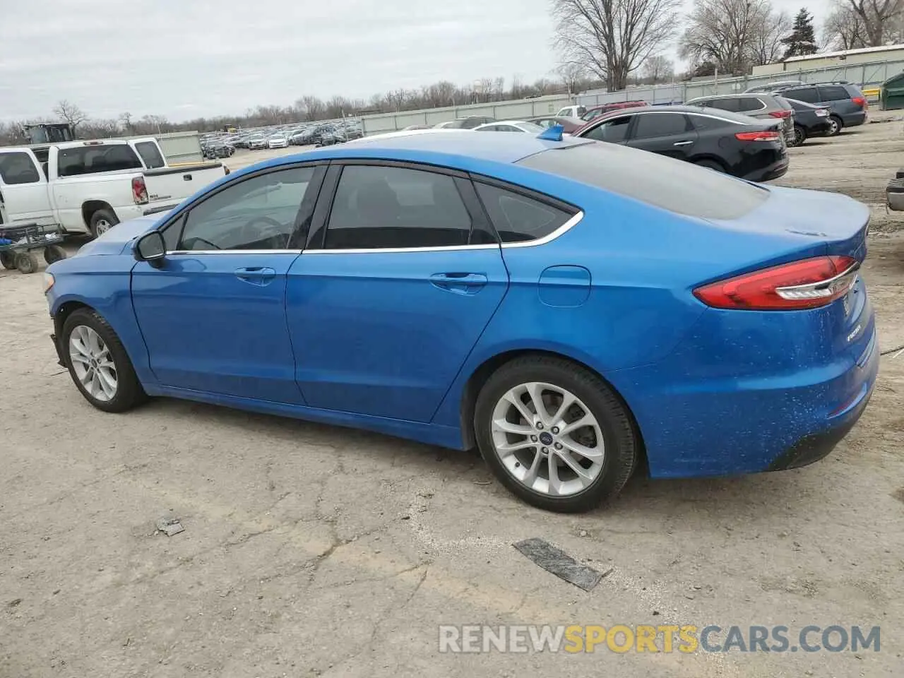 2 Фотография поврежденного автомобиля 3FA6P0LUXLR170087 FORD FUSION 2020