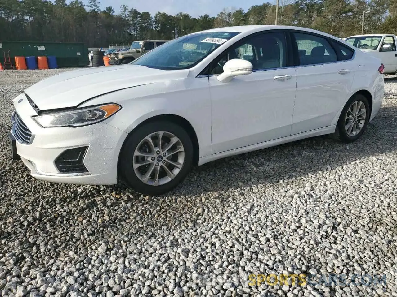 1 Photograph of a damaged car 3FA6P0MU7LR100500 FORD FUSION 2020