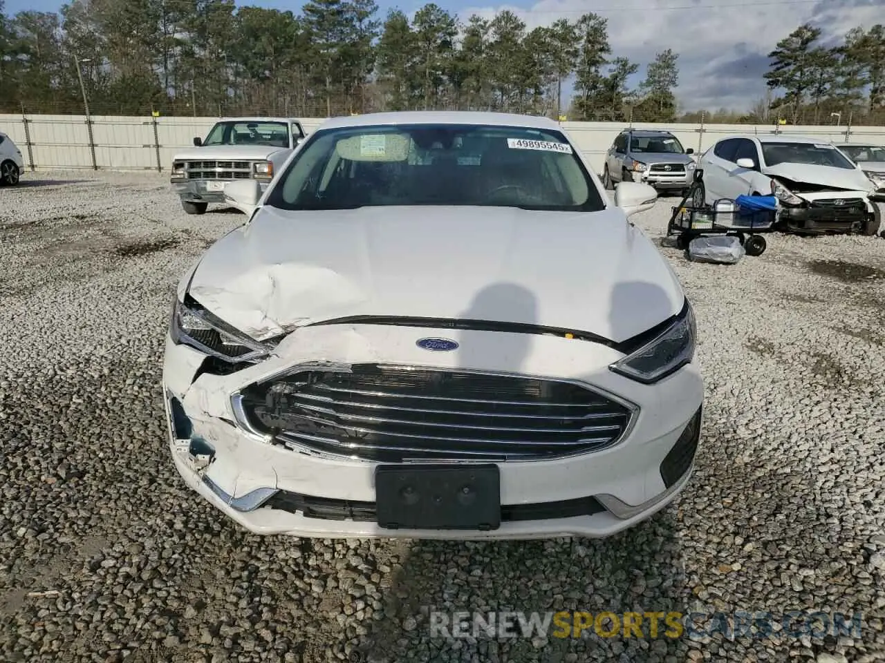 5 Photograph of a damaged car 3FA6P0MU7LR100500 FORD FUSION 2020