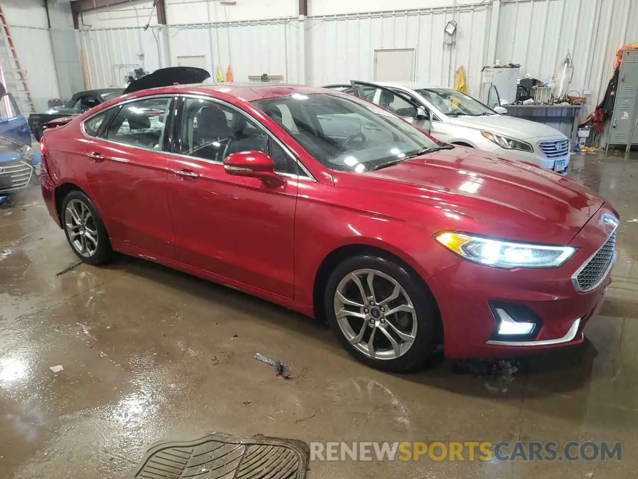 4 Фотография поврежденного автомобиля 3FA6P0RU5LR129860 FORD FUSION 2020