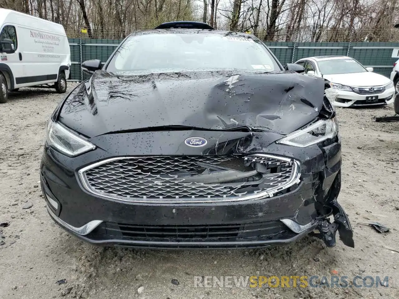5 Фотография поврежденного автомобиля 3FA6P0RU5LR141328 FORD FUSION 2020