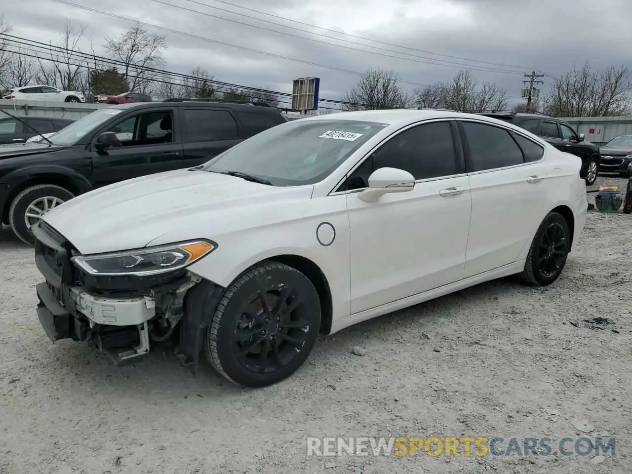 1 Photograph of a damaged car 3FA6P0SU4LR113076 FORD FUSION 2020