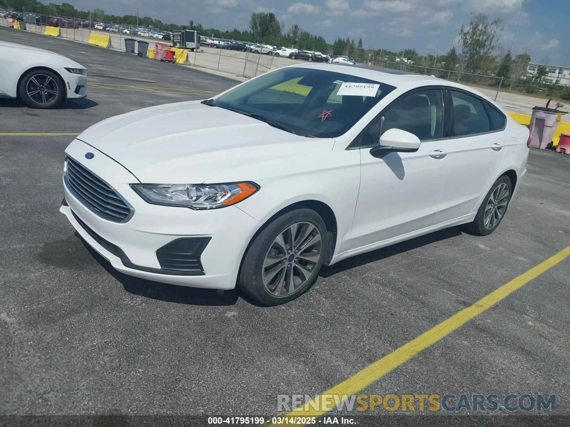 2 Photograph of a damaged car 3FA6P0T90LR150796 FORD FUSION 2020