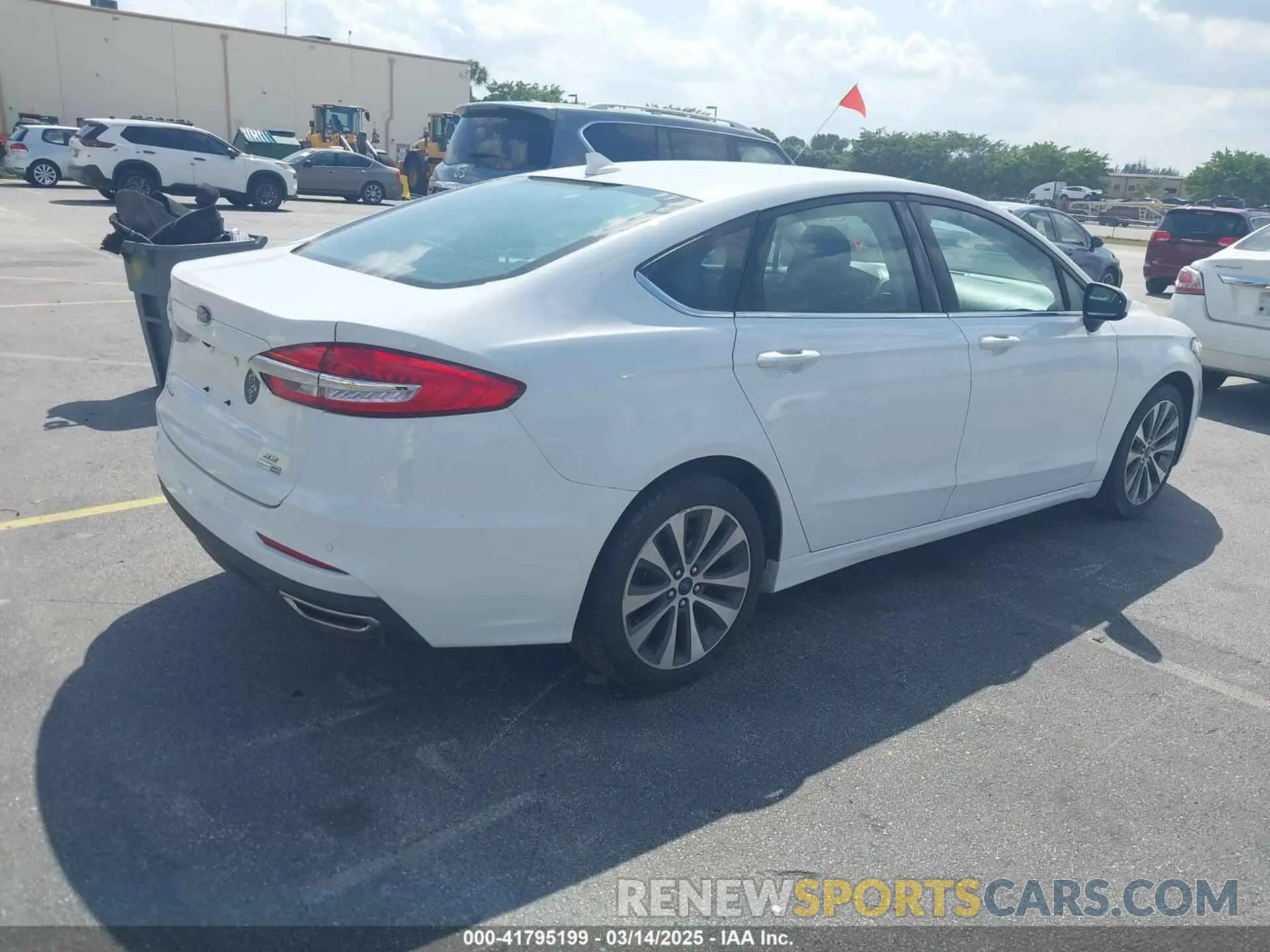 4 Photograph of a damaged car 3FA6P0T90LR150796 FORD FUSION 2020
