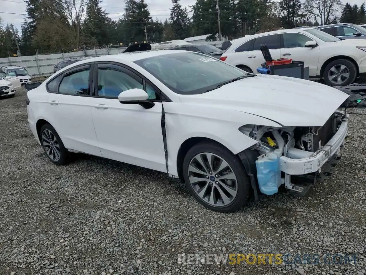 4 Фотография поврежденного автомобиля 3FA6P0T90LR212214 FORD FUSION 2020