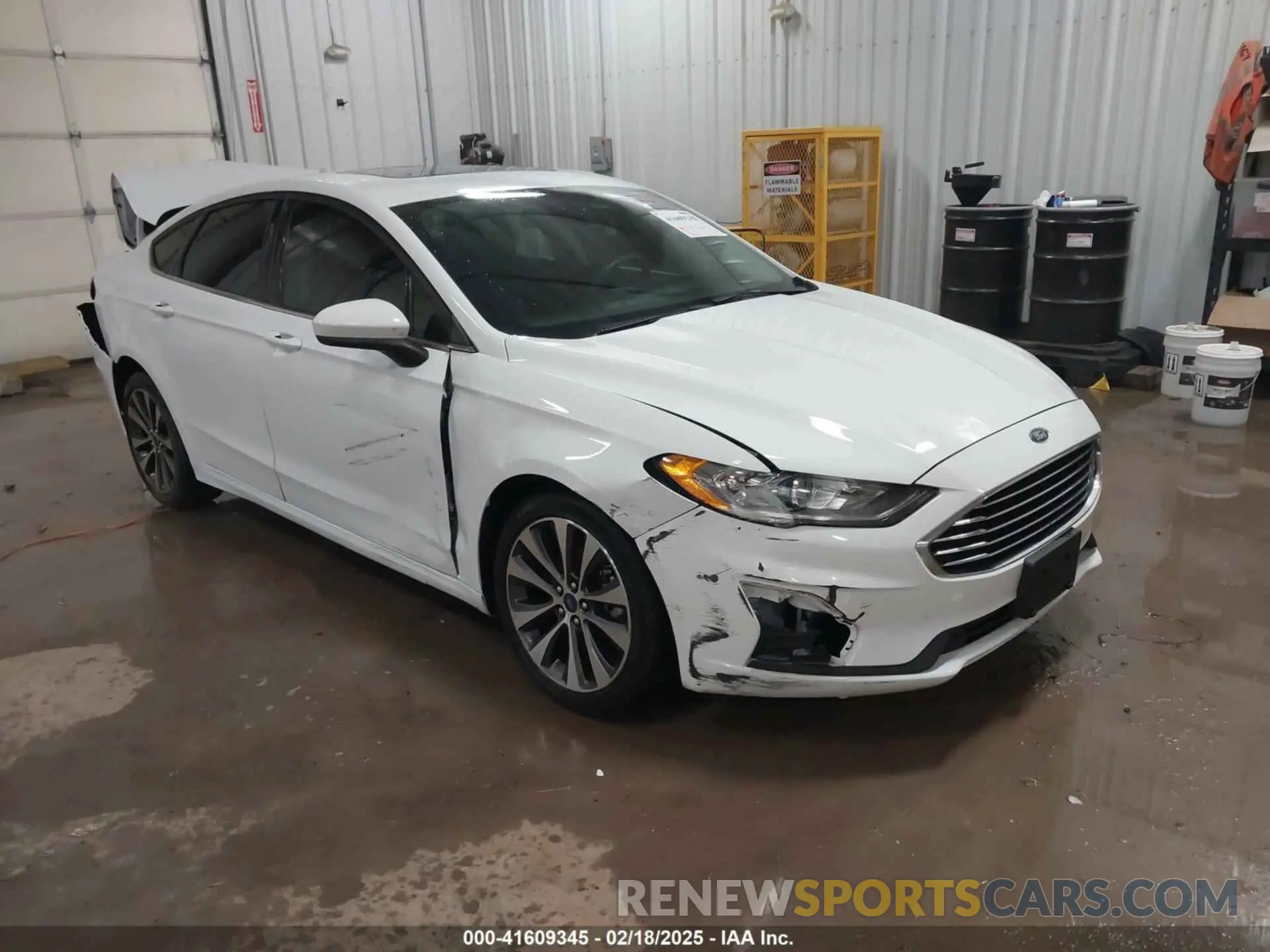 1 Photograph of a damaged car 3FA6P0T91LR202050 FORD FUSION 2020