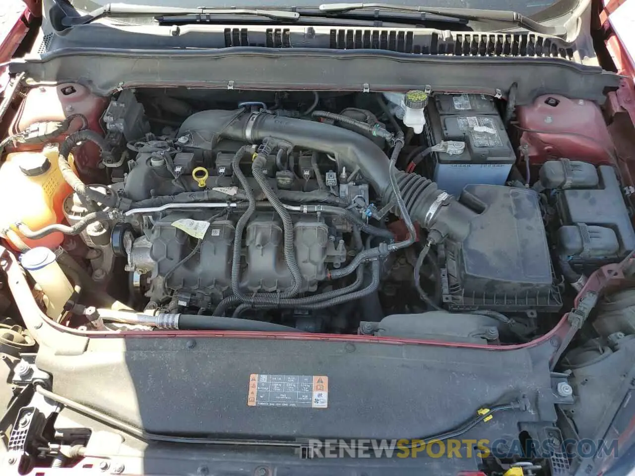 11 Photograph of a damaged car 3FA6P0T92LR121185 FORD FUSION 2020
