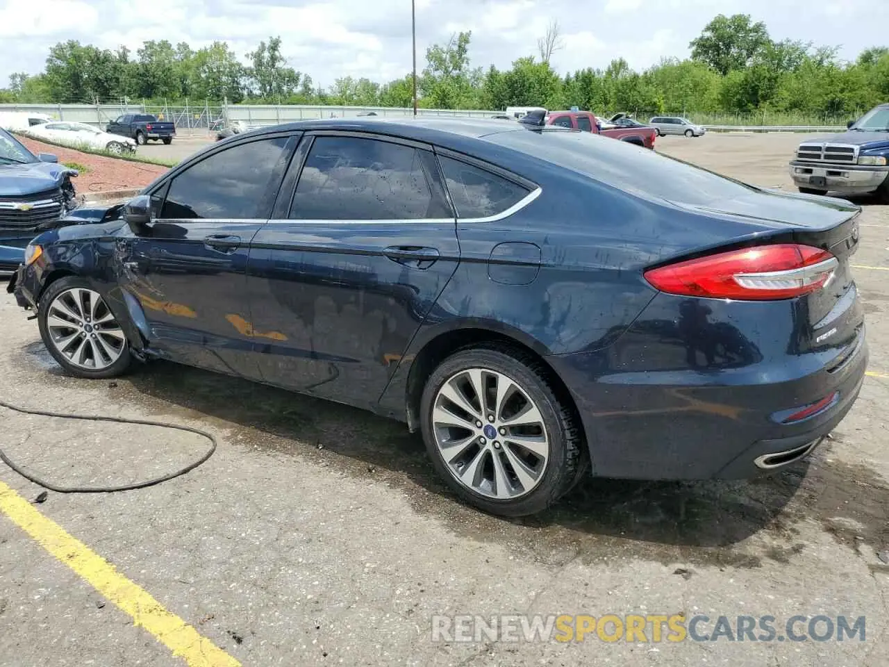 2 Photograph of a damaged car 3FA6P0T92LR147138 FORD FUSION 2020
