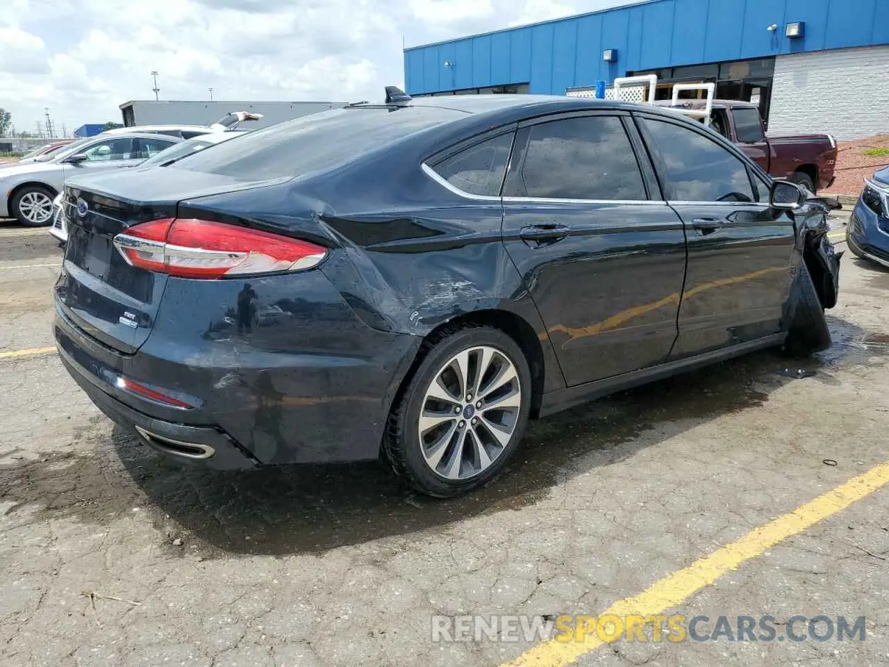 3 Photograph of a damaged car 3FA6P0T92LR147138 FORD FUSION 2020