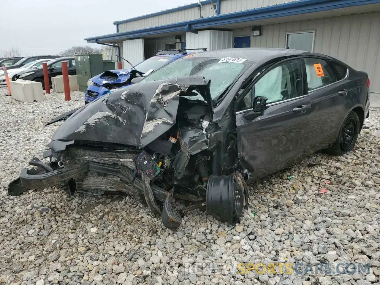 1 Photograph of a damaged car 3FA6P0T92LR257901 FORD FUSION 2020