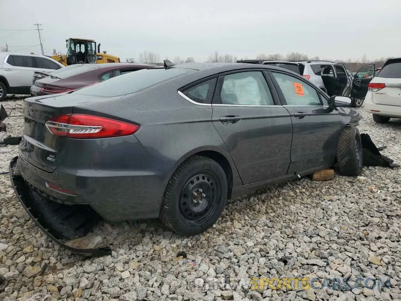 3 Photograph of a damaged car 3FA6P0T92LR257901 FORD FUSION 2020