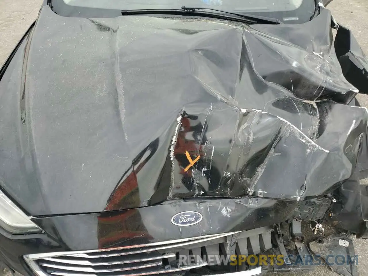 12 Фотография поврежденного автомобиля 3FA6P0T94LR190475 FORD FUSION 2020