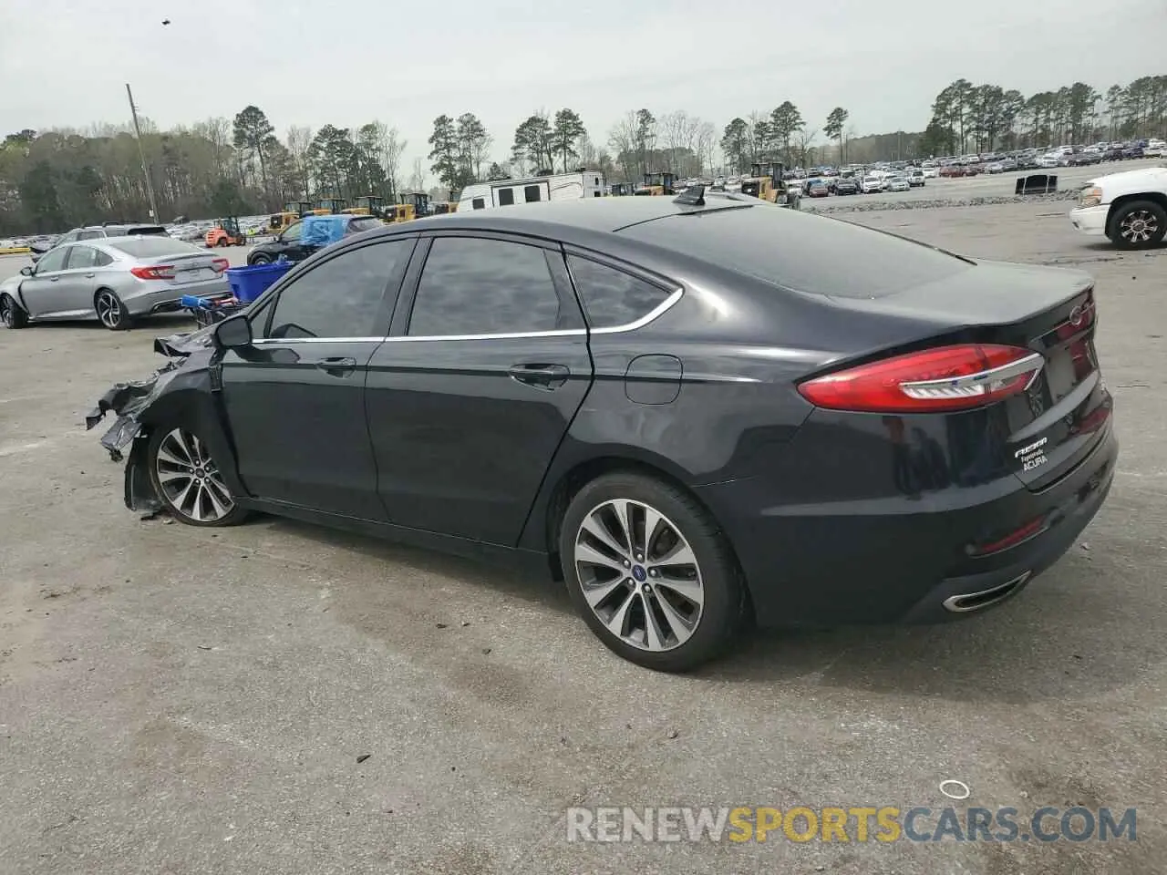 2 Фотография поврежденного автомобиля 3FA6P0T94LR190475 FORD FUSION 2020
