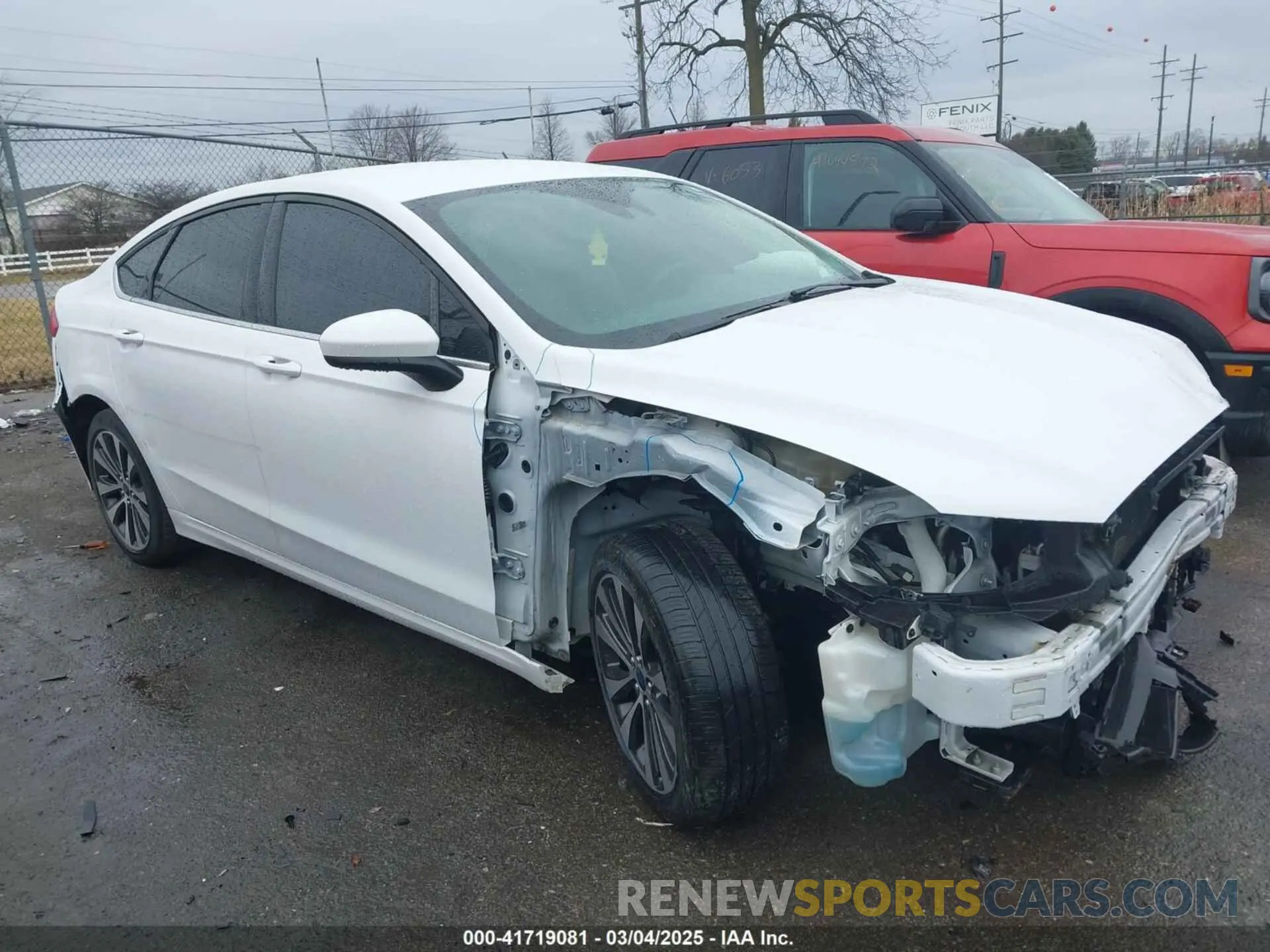 1 Photograph of a damaged car 3FA6P0T96LR263409 FORD FUSION 2020