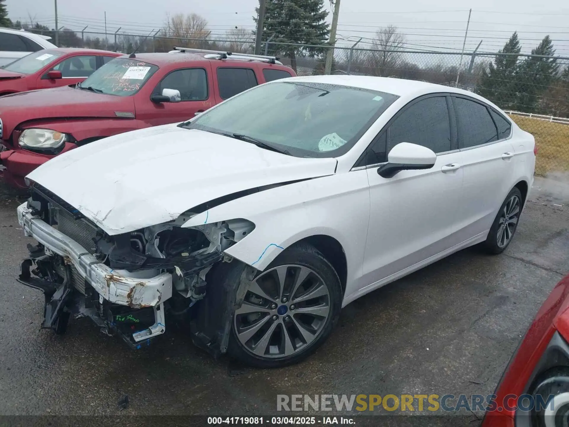 2 Photograph of a damaged car 3FA6P0T96LR263409 FORD FUSION 2020