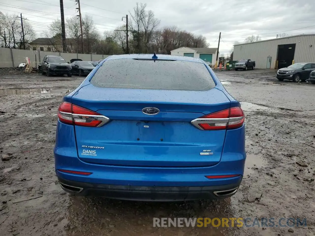 6 Photograph of a damaged car 3FA6P0T98LR190270 FORD FUSION 2020