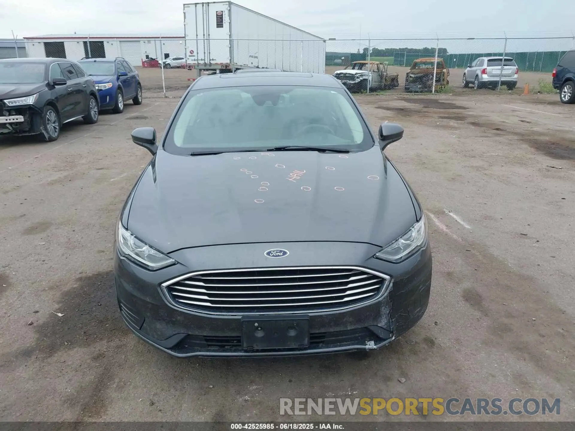 12 Photograph of a damaged car 3FA6P0T98LR190611 FORD FUSION 2020