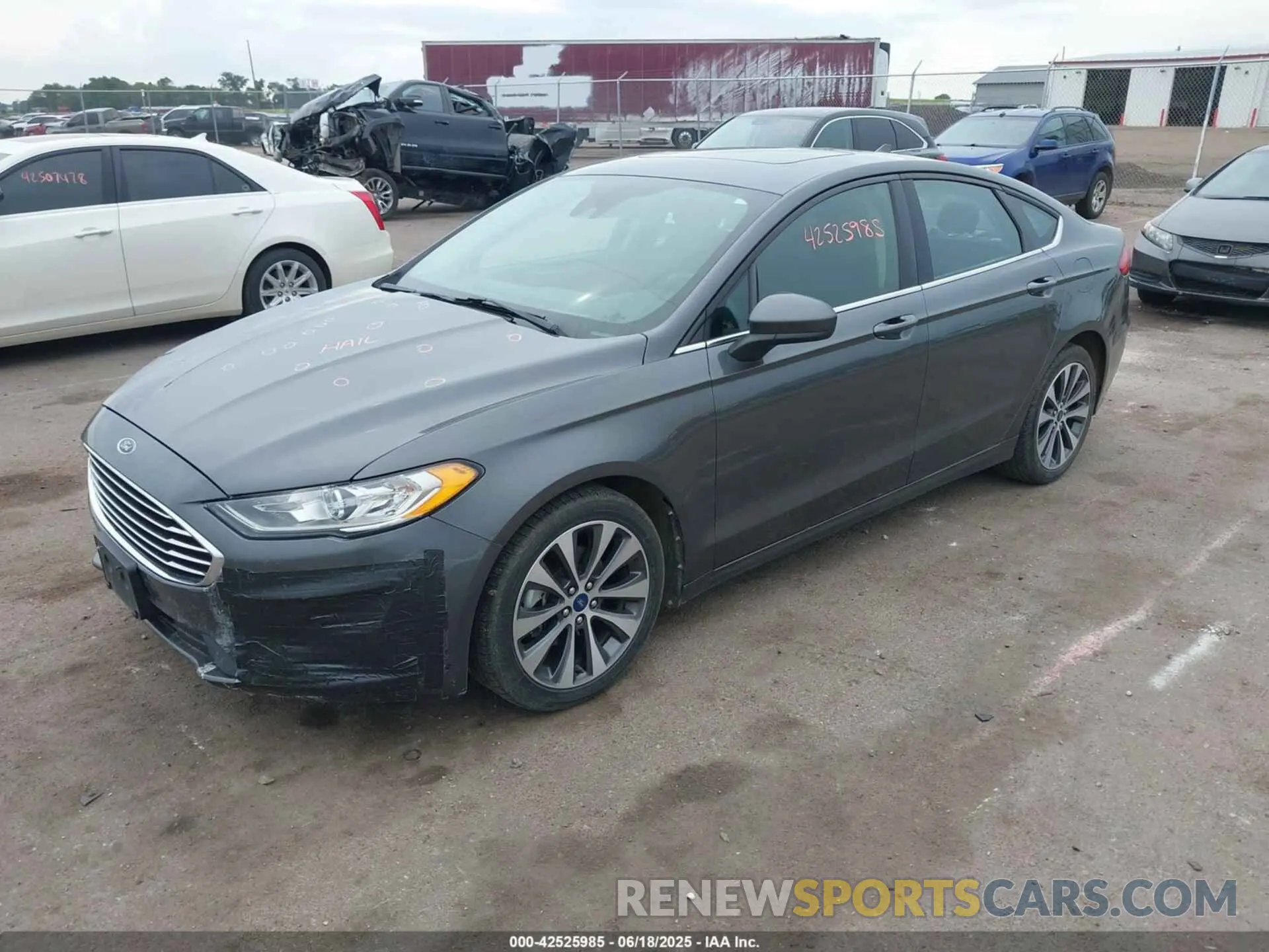 2 Photograph of a damaged car 3FA6P0T98LR190611 FORD FUSION 2020