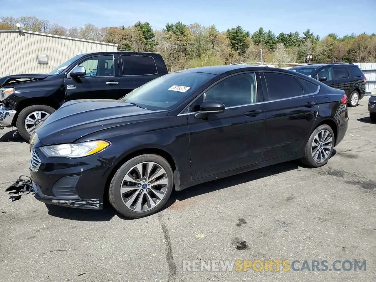 1 Photograph of a damaged car 3FA6P0T98LR229357 FORD FUSION 2020