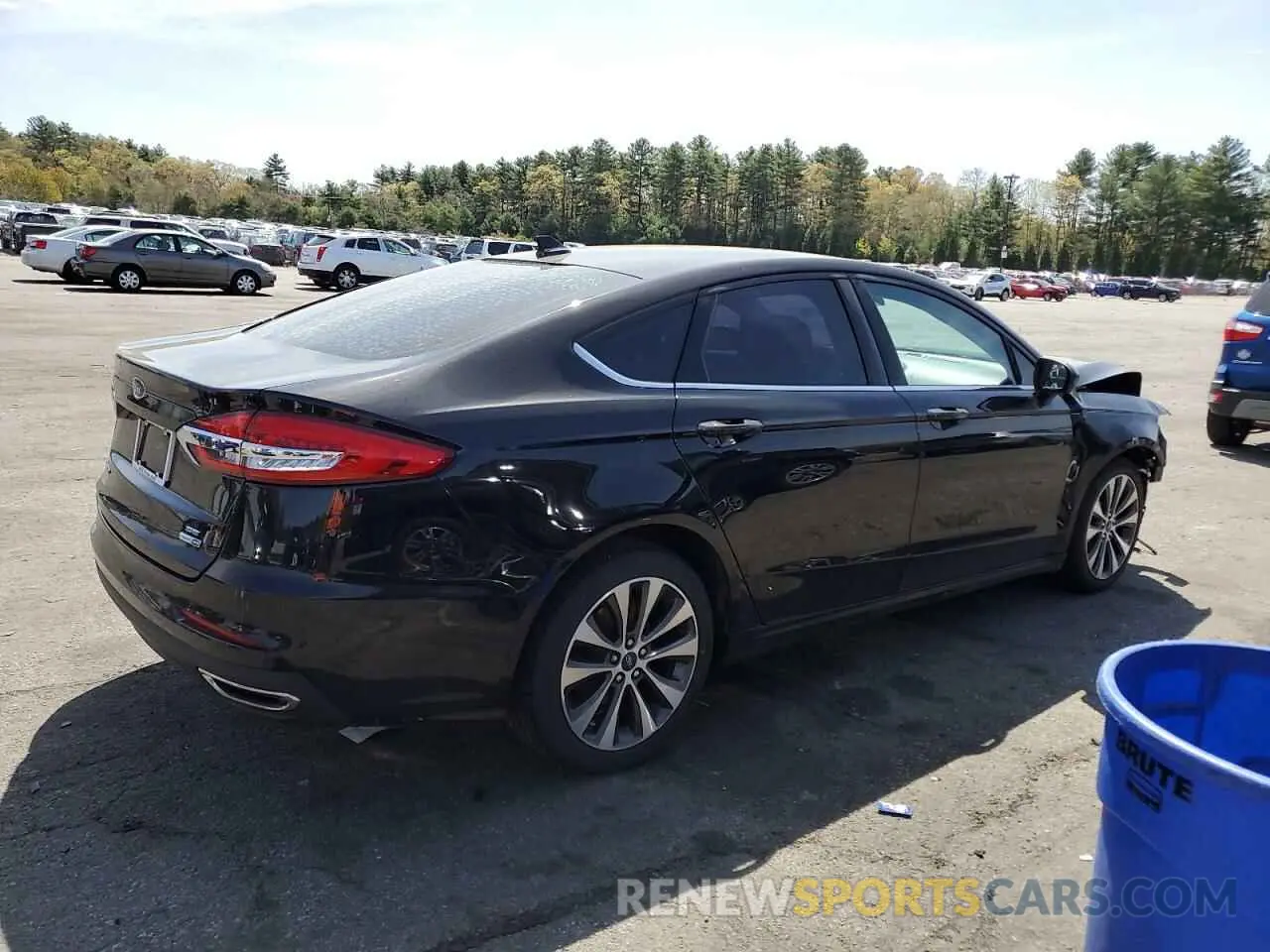 3 Photograph of a damaged car 3FA6P0T98LR229357 FORD FUSION 2020