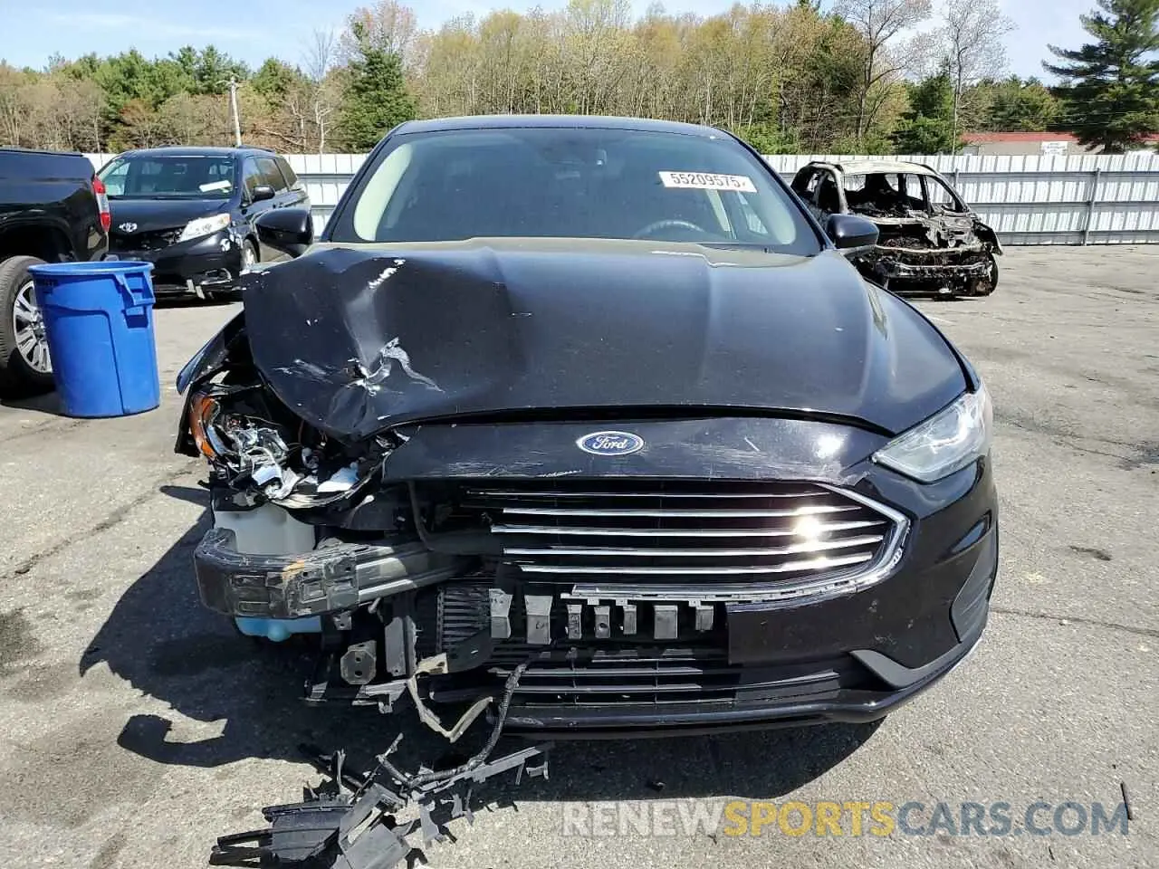 5 Photograph of a damaged car 3FA6P0T98LR229357 FORD FUSION 2020
