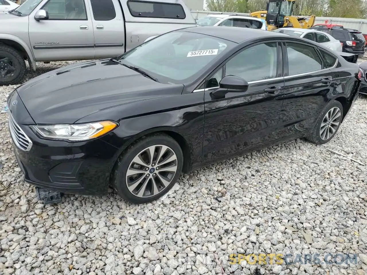1 Photograph of a damaged car 3FA6P0T99LR110796 FORD FUSION 2020