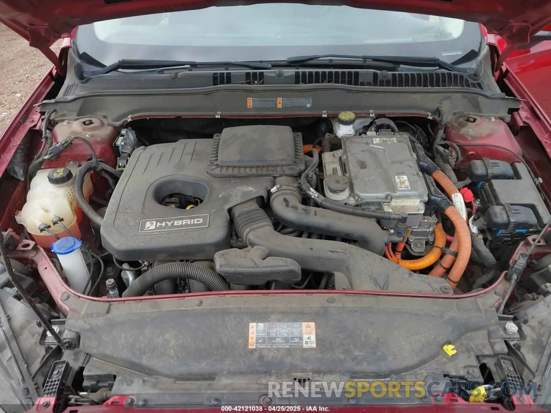 10 Фотография поврежденного автомобиля 3FA6P0LU0KR200678 FORD FUSION HYBRID 2019