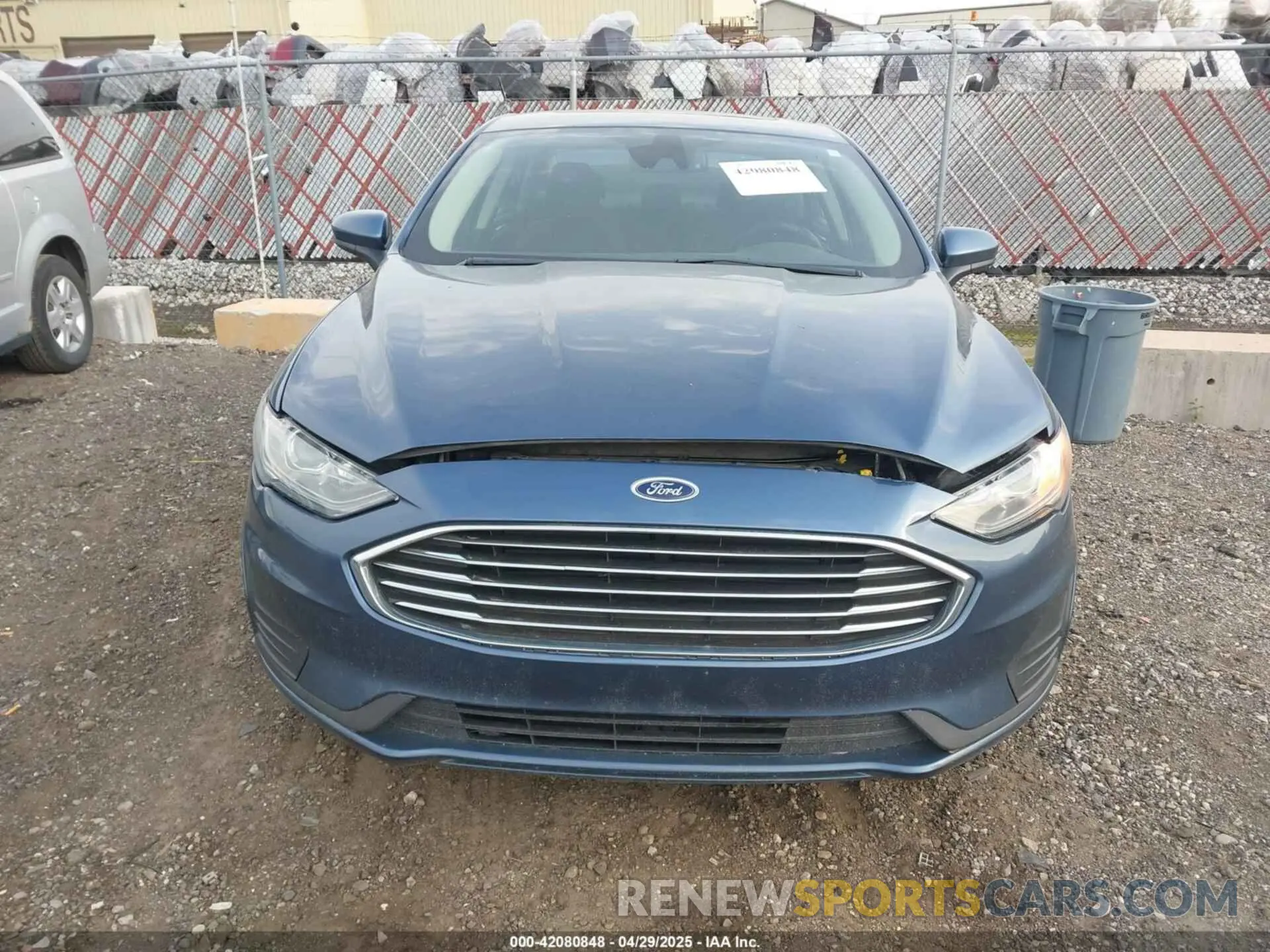 12 Photograph of a damaged car 3FA6P0LU1KR108172 FORD FUSION HYBRID 2019