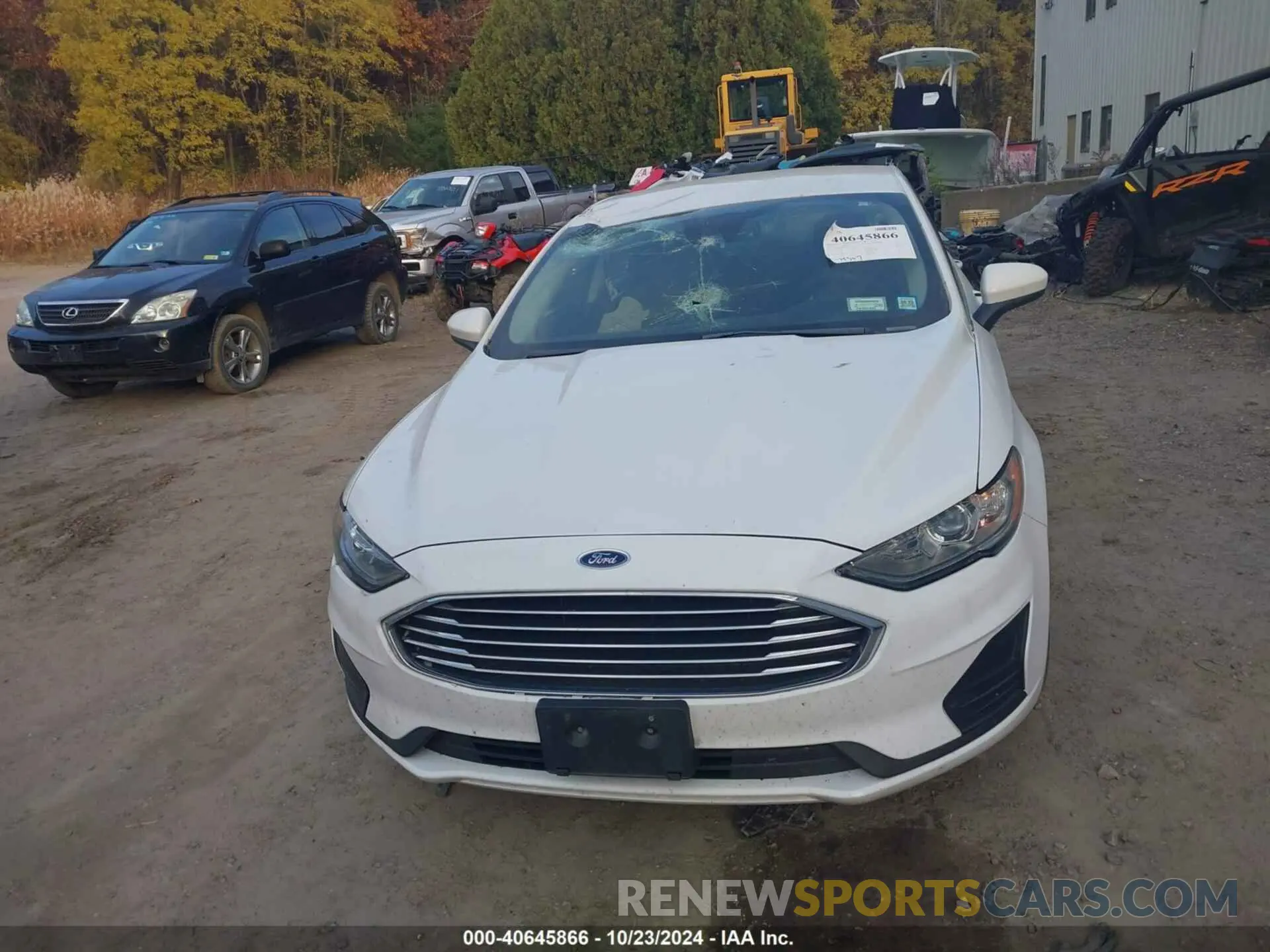 12 Photograph of a damaged car 3FA6P0LU2KR226702 FORD FUSION HYBRID 2019