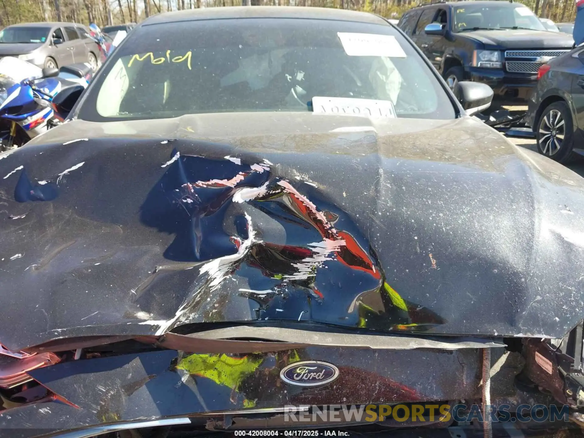 10 Photograph of a damaged car 3FA6P0LU2KR240874 FORD FUSION HYBRID 2019