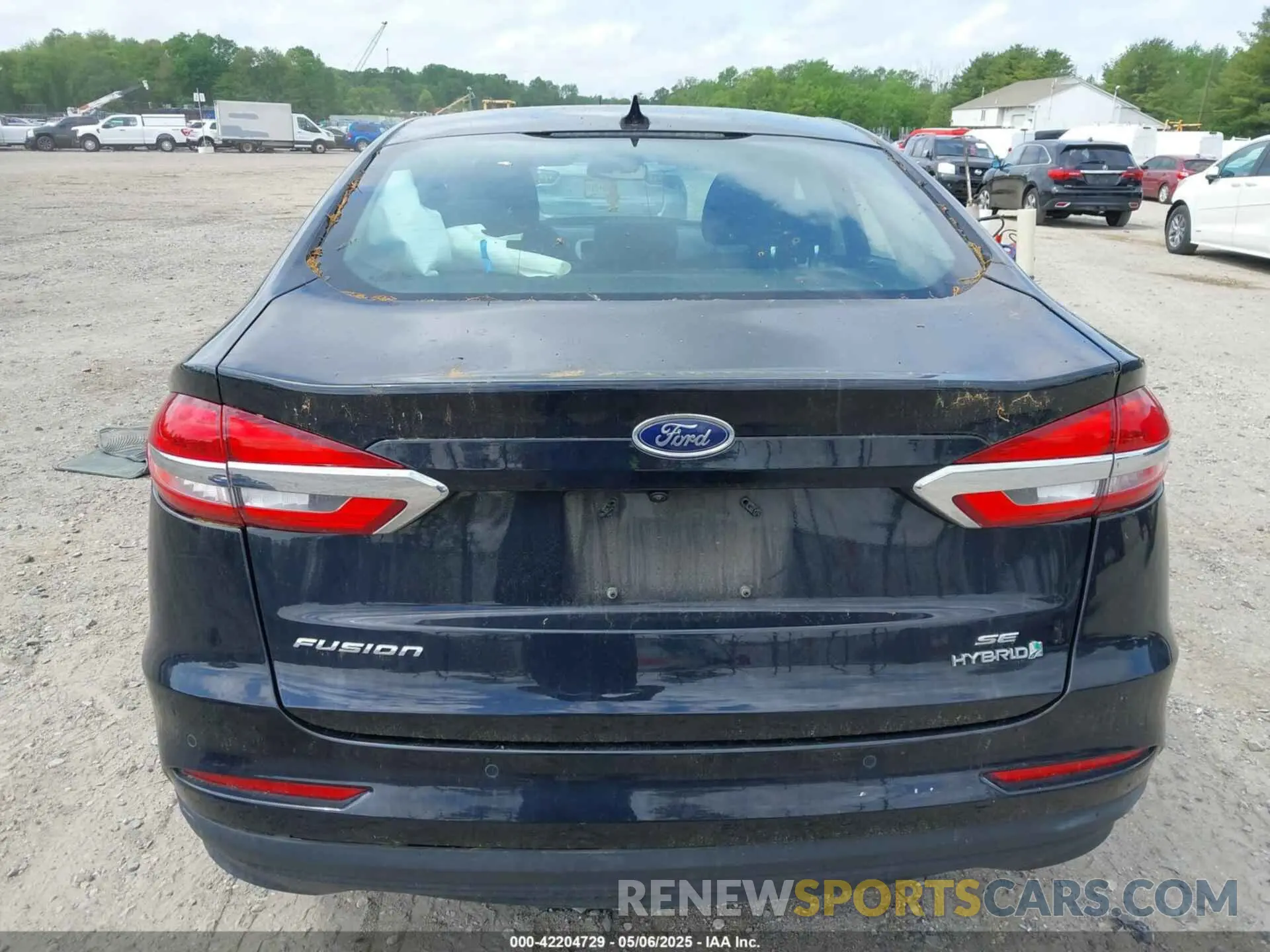 16 Фотография поврежденного автомобиля 3FA6P0LU3KR117794 FORD FUSION HYBRID 2019