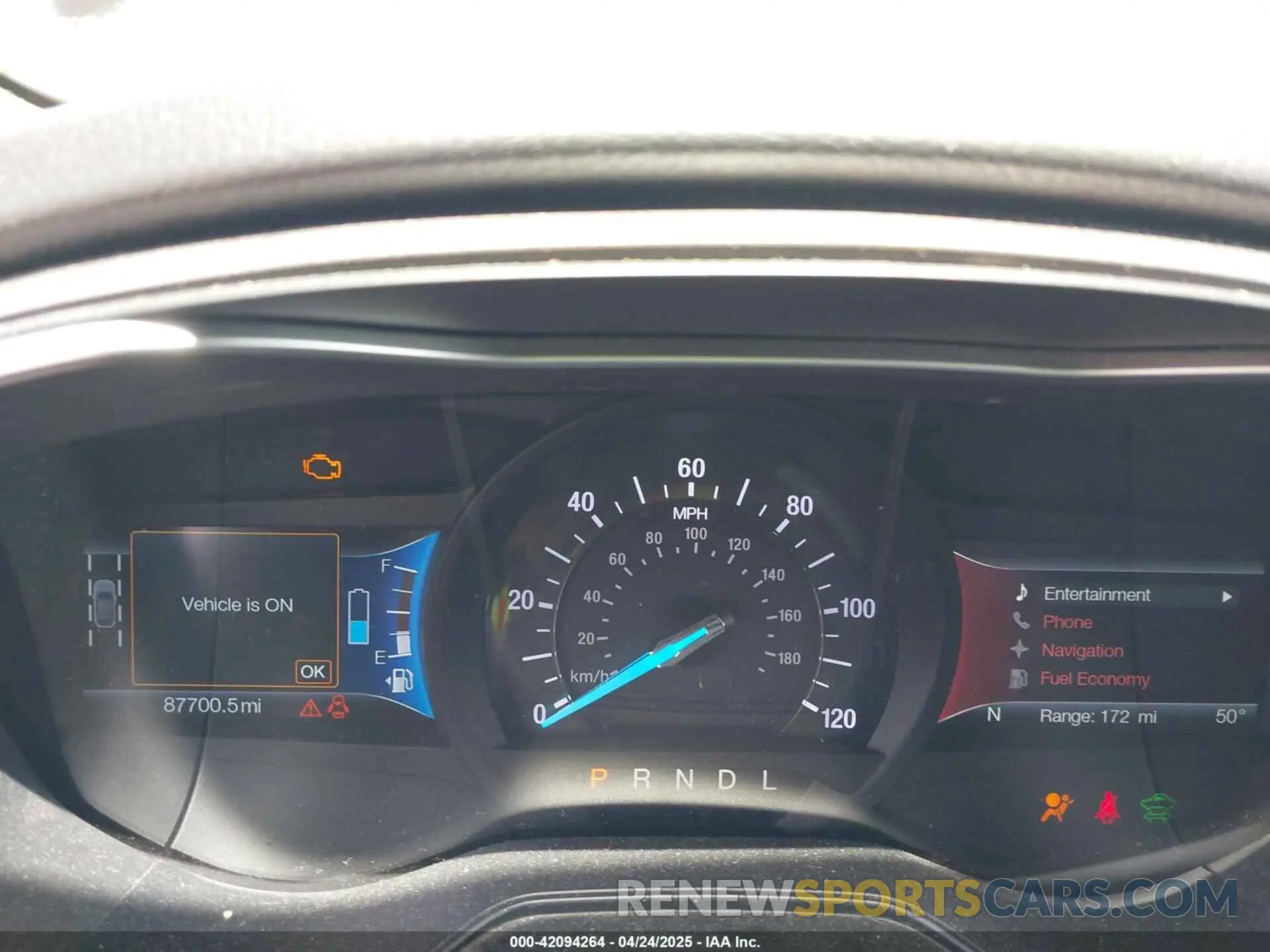 7 Photograph of a damaged car 3FA6P0LU3KR174108 FORD FUSION HYBRID 2019