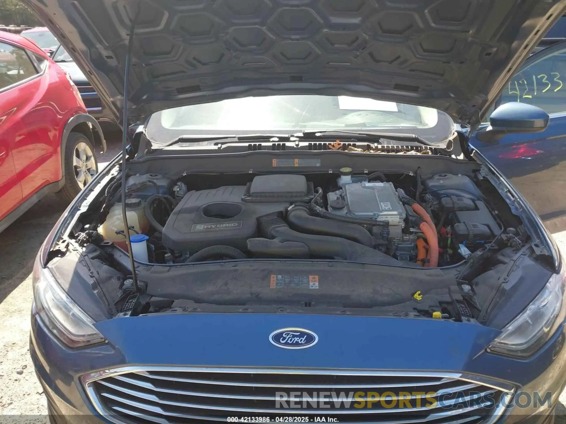 10 Фотография поврежденного автомобиля 3FA6P0LU3KR204076 FORD FUSION HYBRID 2019