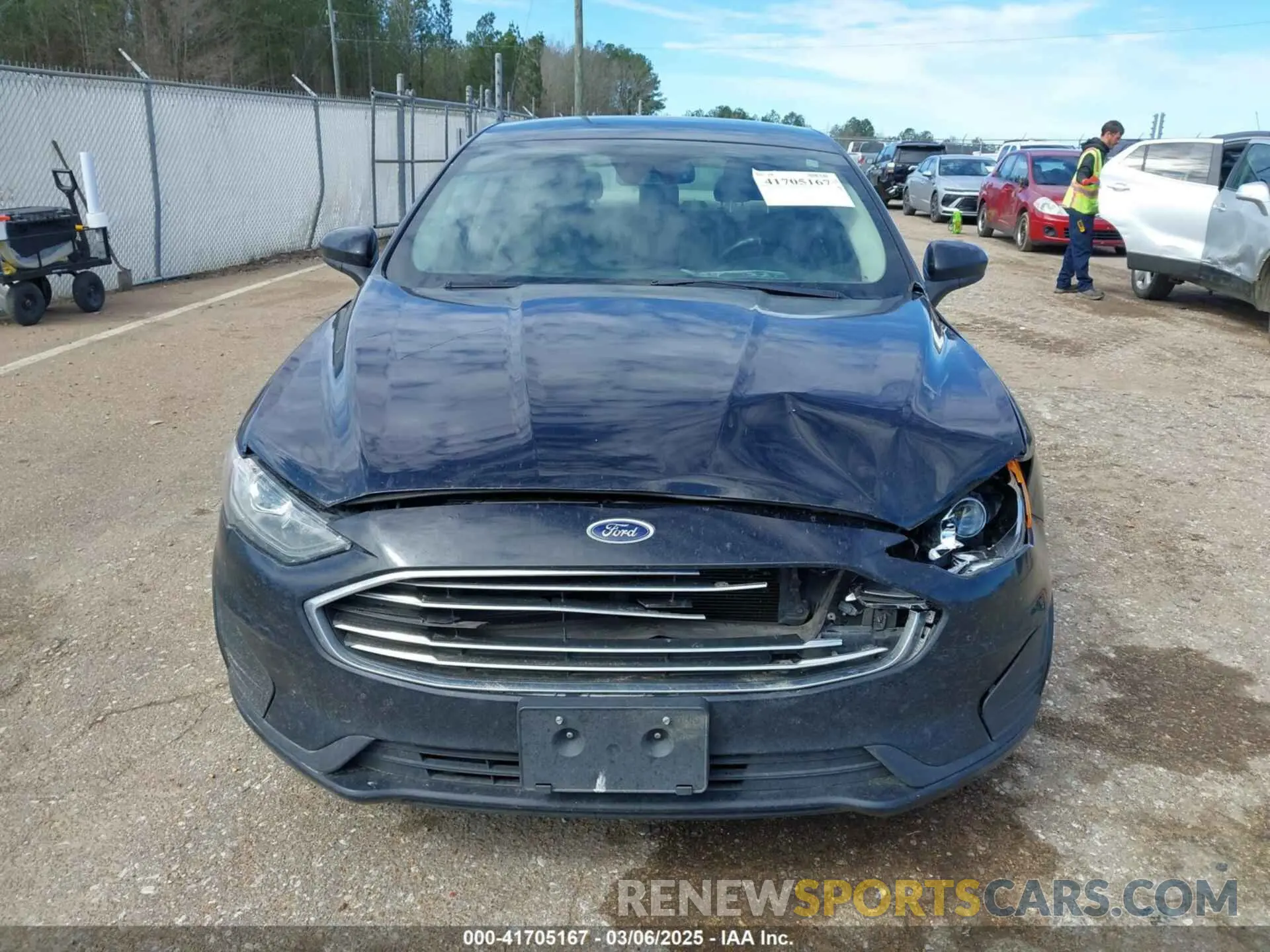 12 Photograph of a damaged car 3FA6P0LU3KR273527 FORD FUSION HYBRID 2019