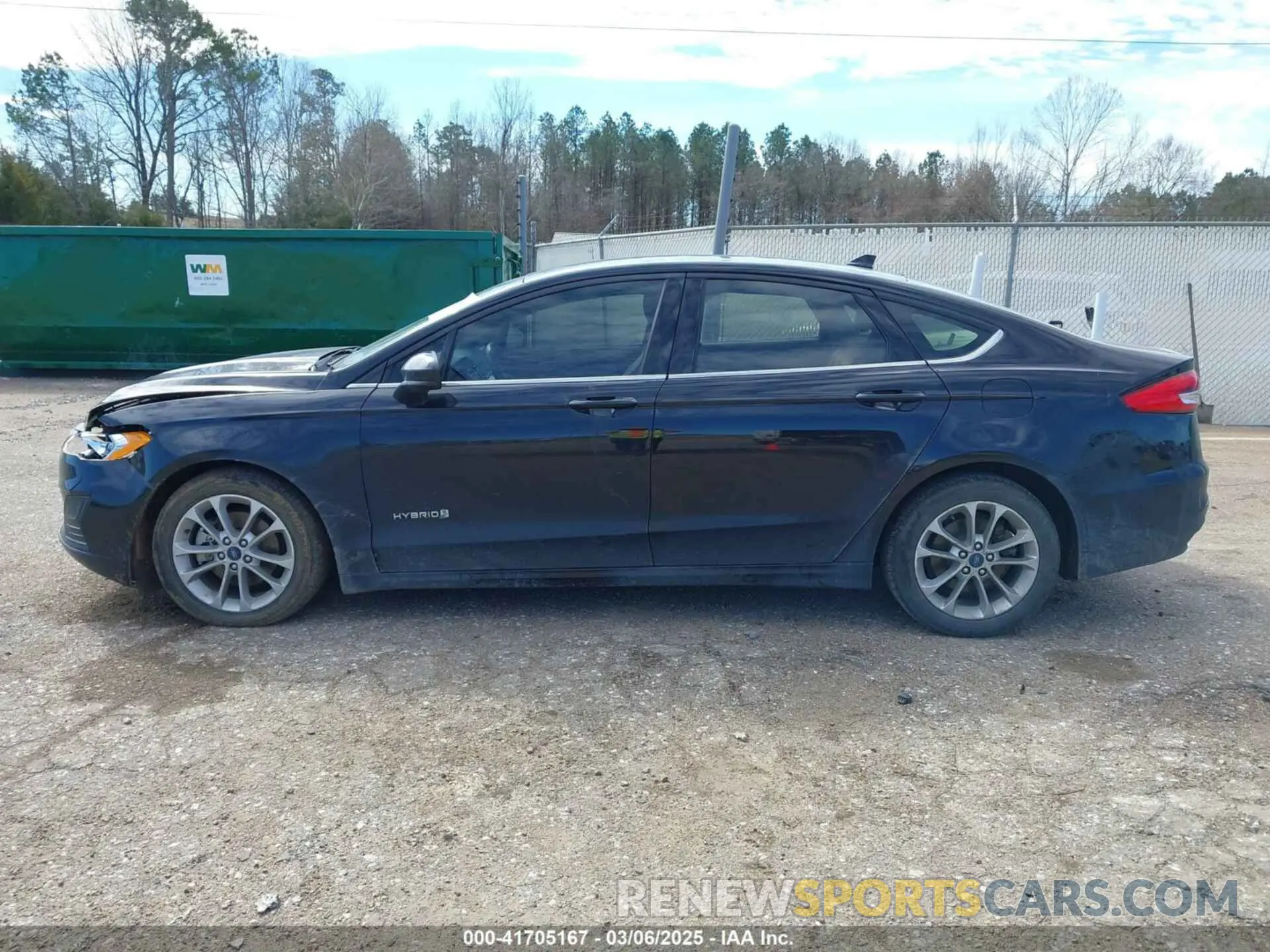 14 Photograph of a damaged car 3FA6P0LU3KR273527 FORD FUSION HYBRID 2019