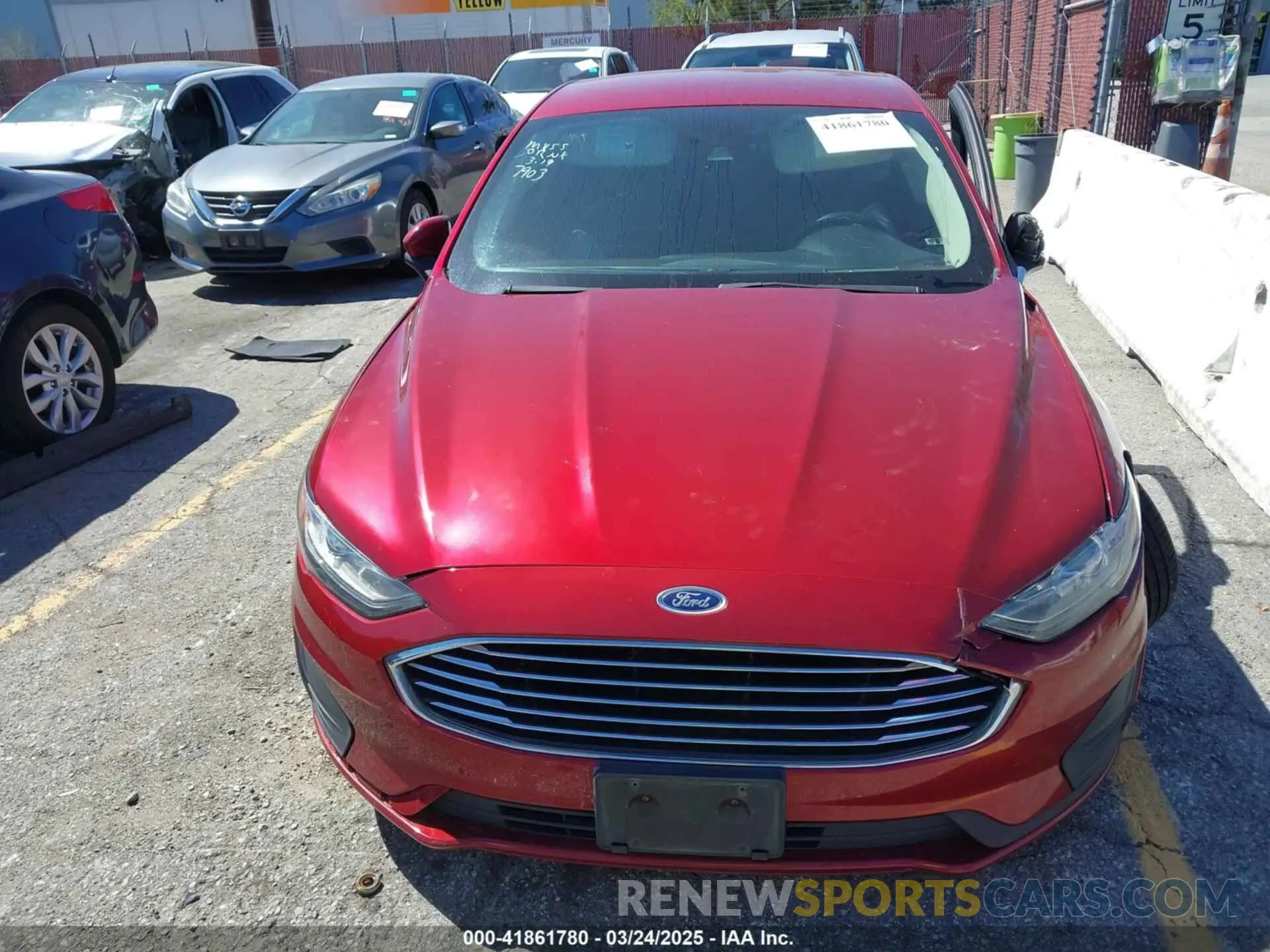 12 Фотография поврежденного автомобиля 3FA6P0LU5KR207903 FORD FUSION HYBRID 2019