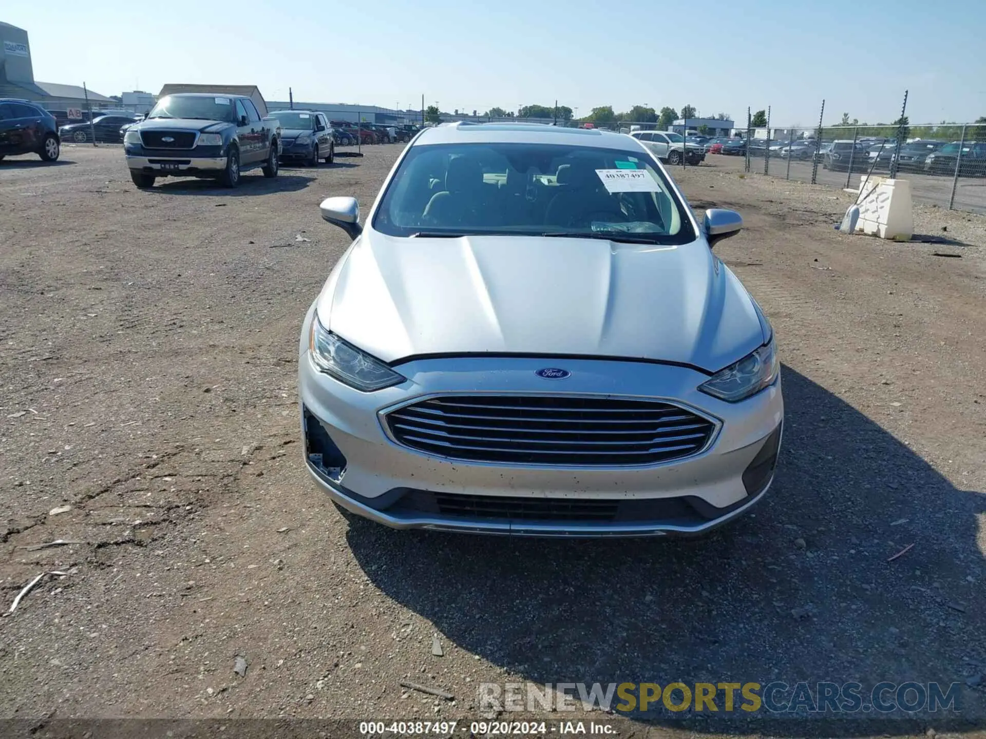 12 Photograph of a damaged car 3FA6P0LU6KR110208 FORD FUSION HYBRID 2019
