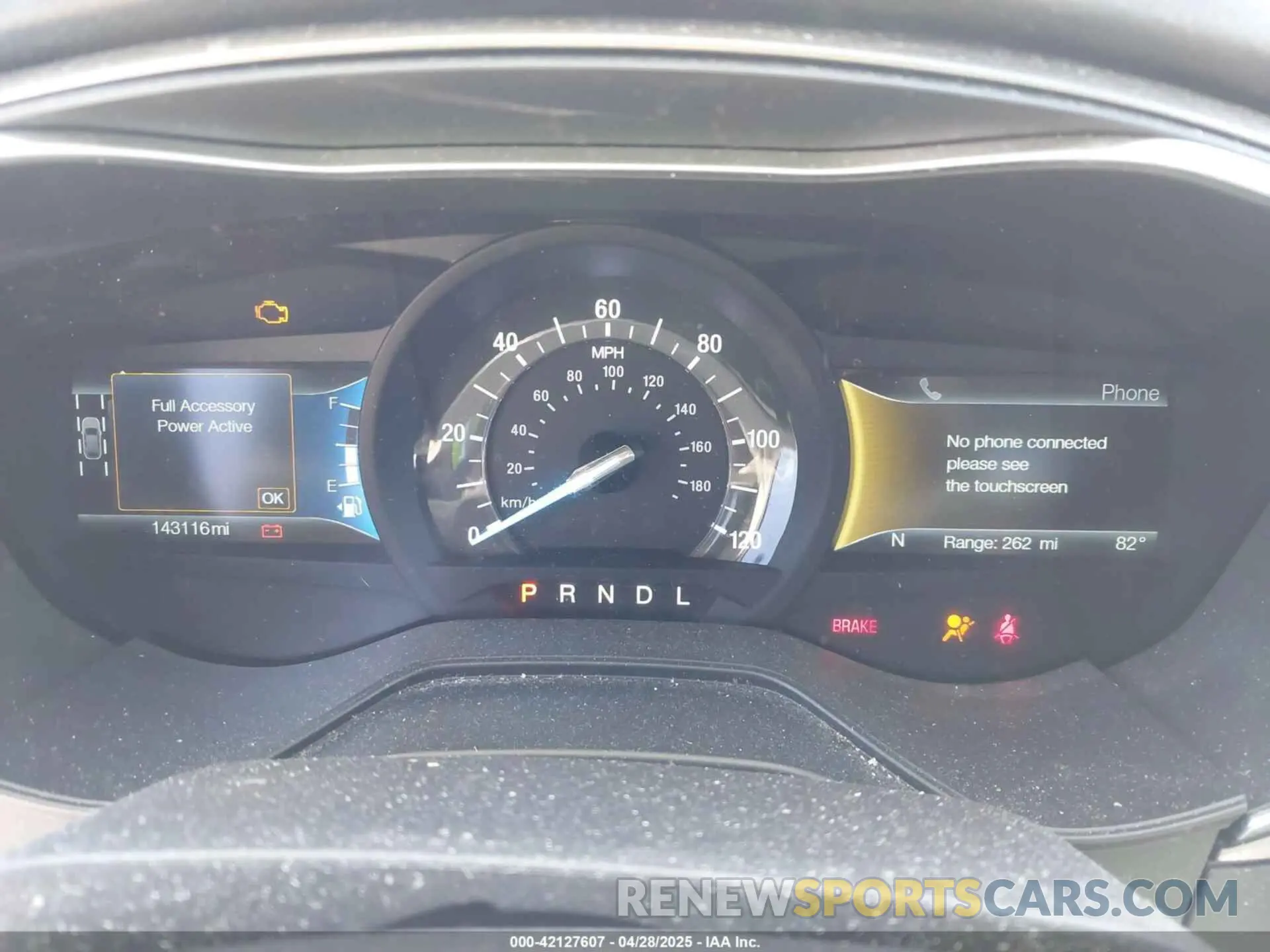 7 Photograph of a damaged car 3FA6P0LU6KR126280 FORD FUSION HYBRID 2019