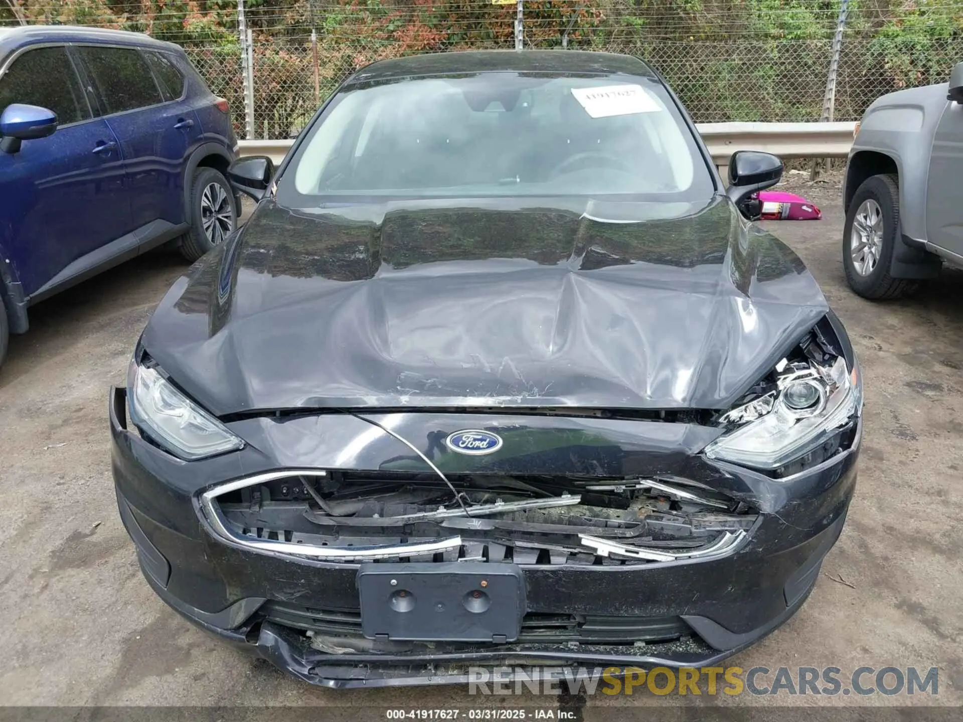12 Photograph of a damaged car 3FA6P0LU8KR106192 FORD FUSION HYBRID 2019