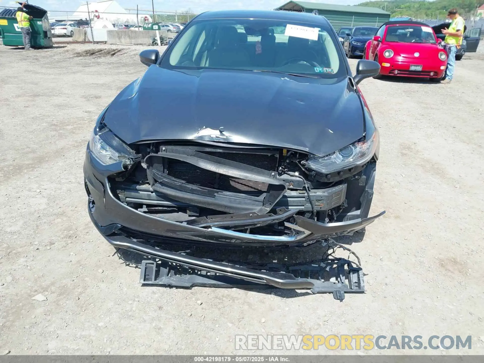 6 Photograph of a damaged car 3FA6P0LU9KR154882 FORD FUSION HYBRID 2019